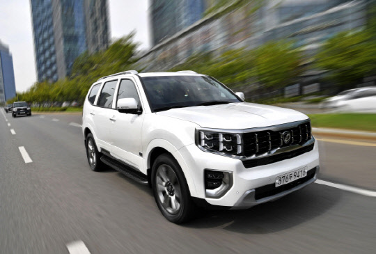 기아자동차 모하비 더 마스터. <기아자동차 제공>